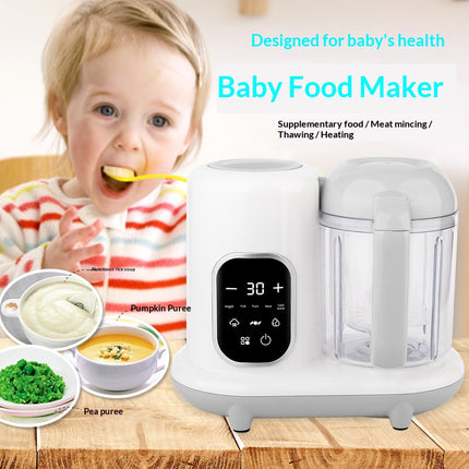 Meal Steamer Blender with Auto Cooking Function Food Puree Maker and Mixing Cup