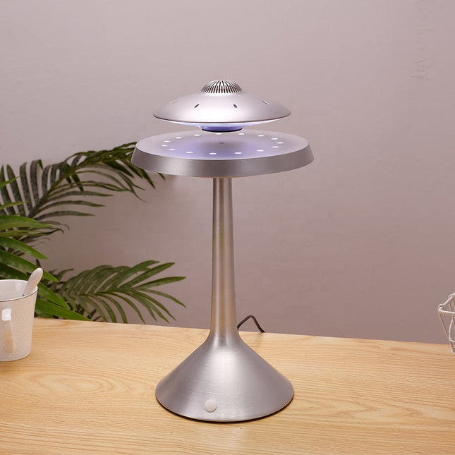 Levitating Bluetooth Speaker with RGB Glow & Immersive Surround Sound
