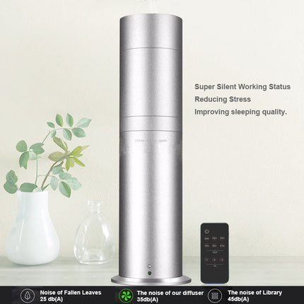 Cordless Smart Oil Diffuser with Bluetooth & WiFi Control, 100ml Tank, Aluminium Alloy, Portable Home Fragrance