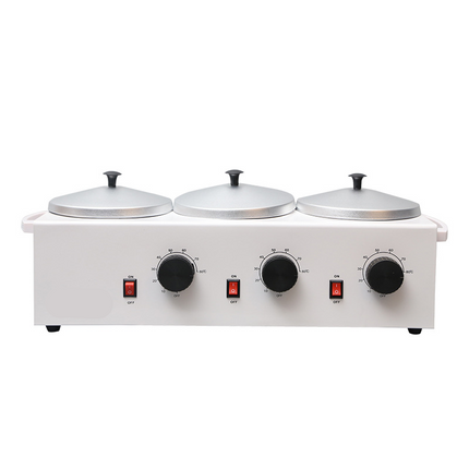 3 Pot Professional Wax Warmer Machine 1500ml Electric Hair Removal System
