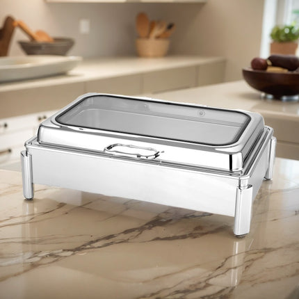 Electric Smart Digital Food Warmer Chafing Dish for Buffet & Restaurant Serving