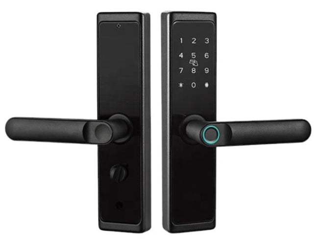 WiFi Fingerprint Smart Door Lock with Touchscreen, App & Password Access
