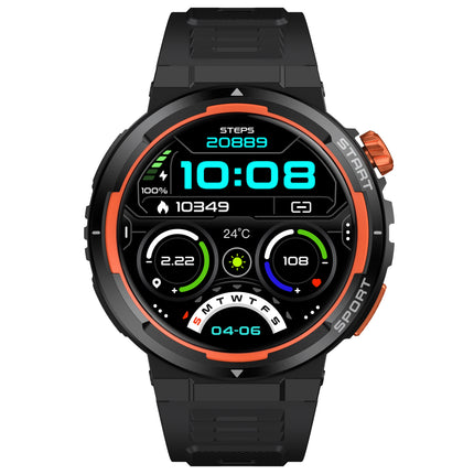Rechargeable Sport Smartwatch with Bluetooth Calling, Sootheth & Fitness Tracking