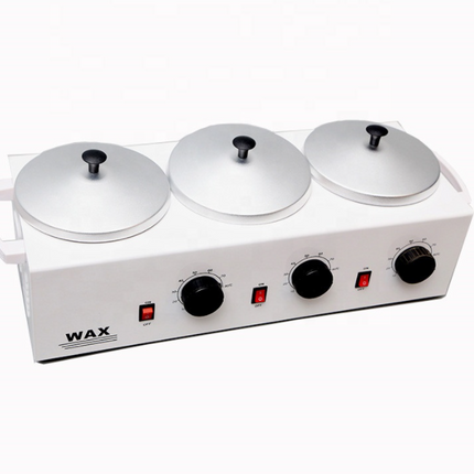 3 Pot Professional Wax Warmer Machine 1500ml Electric Hair Removal System
