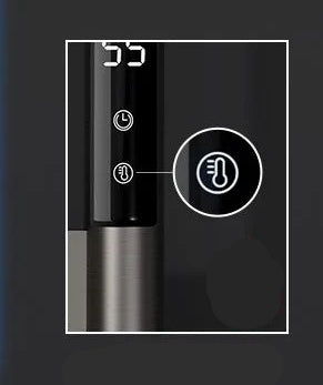 Heated Bathroom Towel Rack – Adjustable Temperature, Timer Function & IPX4 Waterproof Protection