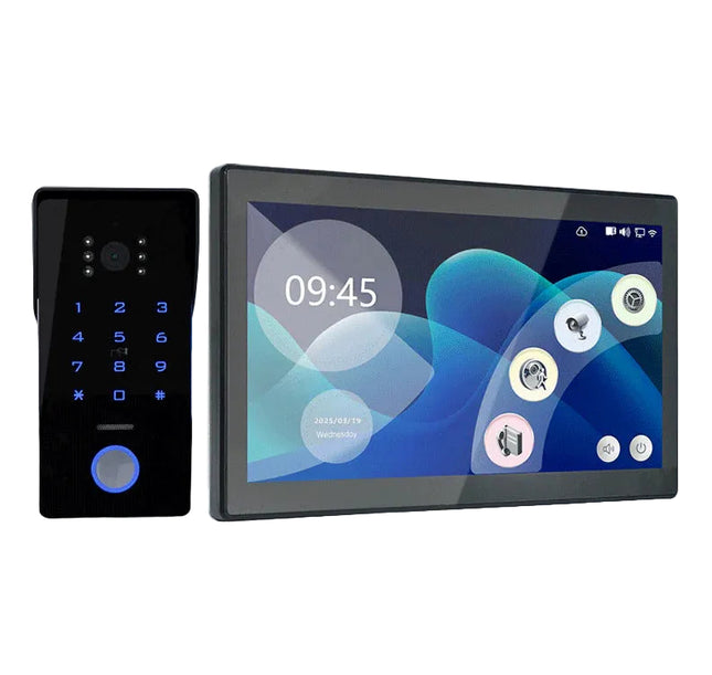 Indoor Video Door Phone System with 1080P Camera, Pedestrian Detection & Unlock Function