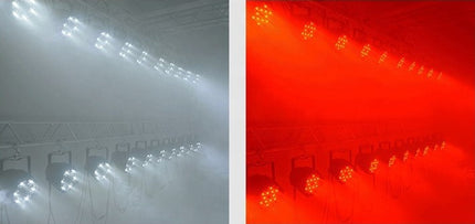 Outdoor LED Par 54x3W RGB Stage Event Lighting IP65 Waterproof