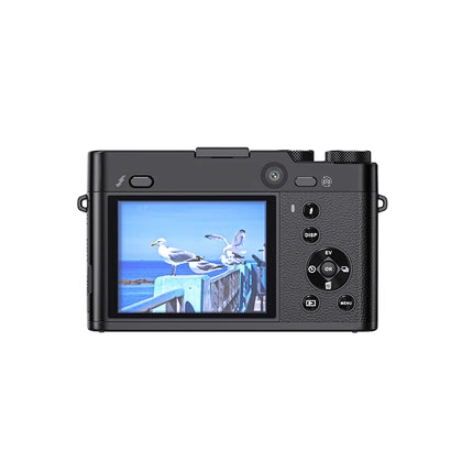 Compact WiFi Digital Camera with Dual Lens, 4K Video Recording & High-Resolution Photo Output