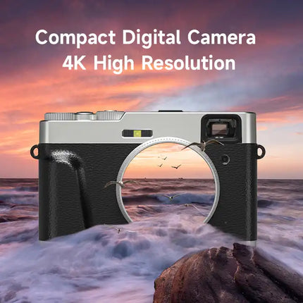 Compact 4K Digital Photography Camera with 48MP Stills, 16x Zoom & 2.8” IPS Screen