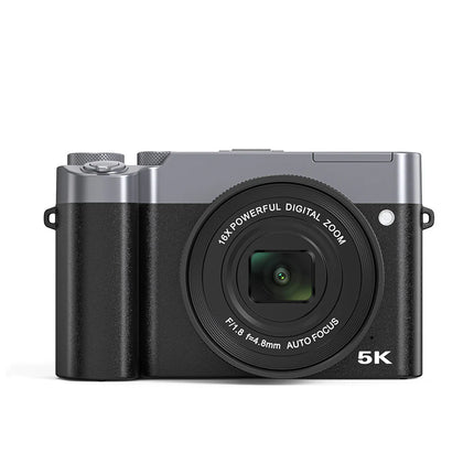 5K Compact Digital Camera for Photography & Vlogging with 48MP Dual Sensors, 16X Zoom and Stabilised Video