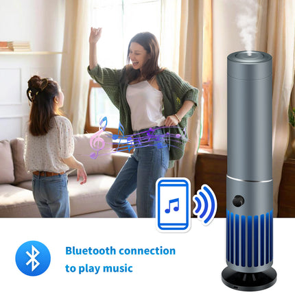 150ml Vertical Smart Scent Diffuser Aluminum Alloy Aroma Fragrance Machine for Indoor Spaces