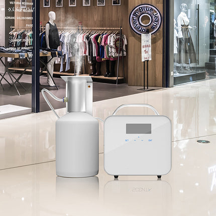 Premium Metal Aroma Diffuser with Cool Mist, 12W Power, Bluetooth App & Timer, 625–12500h Runtime