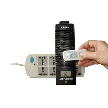 Portable Negative Ion Level Meter – Indoor Air Ion Tester with LCD Display