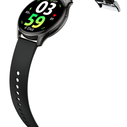 Rechargeable Smart Watch with Step Counter, Calorie Tracking, Music Control & Weather Alerts