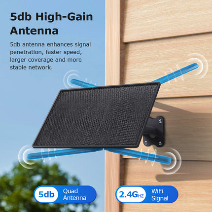 Solar Powered 4G Outdoor Router 10W Panel High Capacity 20100mAh Battery Off Grid Wireless Internet Hub