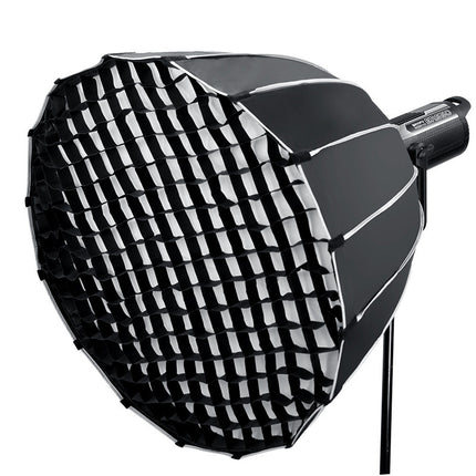 Professional Deep Mouth Softbox with Bowens Mount, Grid, and Dual Diffusers