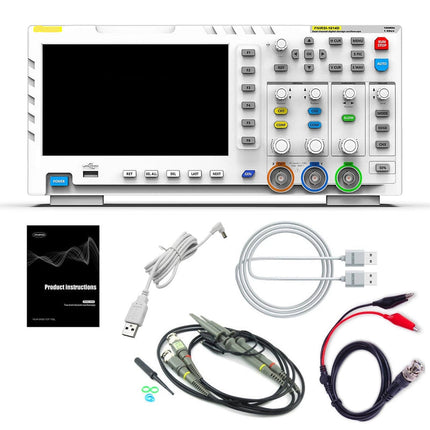 Handheld 100MHz 2-Channel Oscilloscope & Function Generator – 1GSa/s Sampling