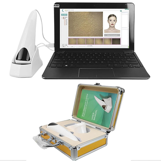 Portable 3D Facial Skin Analyzer with LCD Display USB Powered Handheld Camera