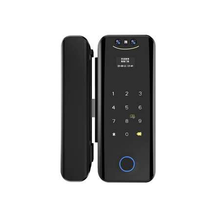 Smart Fingerprint Door Lock with Scramble PIN Code, Type-C Emergency Power Support