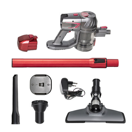 Portable Wireless Vacuum Cleaner with 0.8L Dust Container and Dual Power Modes