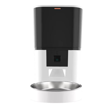 Automatic WiFi Pet Food Dispenser with Camera, Two-Way Audio & Smart Scheduling