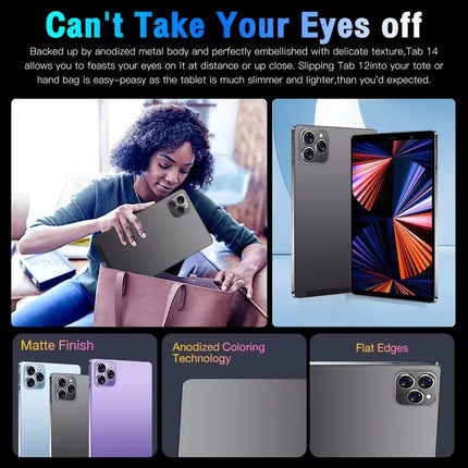 Portable 8-Inch Android Tablet with HD Display, 8-Core Processor, 32GB Storage & 3000mAh Battery