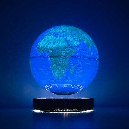 Magnetic Floating Earth Lamp with Color-Changing LED Light