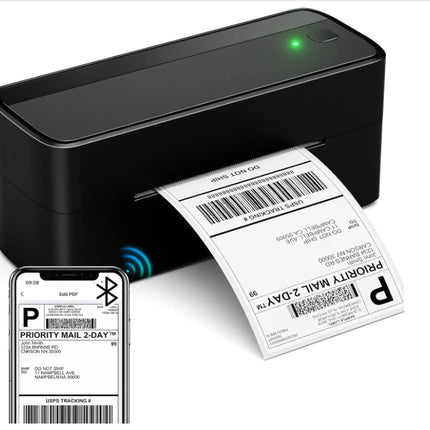 High-Speed Thermal Shipping Label Printer USB Connection 203 DPI Desk Size