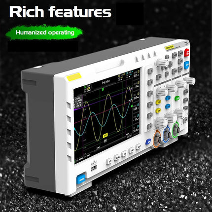 Handheld 100MHz 2-Channel Oscilloscope & Function Generator – 1GSa/s Sampling