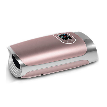 Smart USB Rechargeable Hand Massager with 2200mAh Battery, Heat Relaxation and Airbag Compression