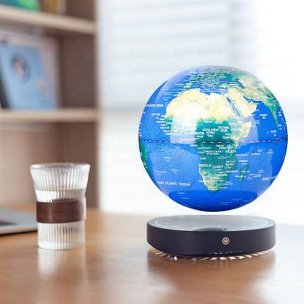 Magnetic Floating Earth Lamp with Color-Changing LED Light