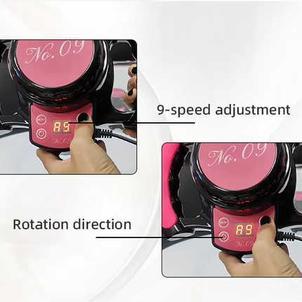 Handheld 360° Rotating Body Massager with Ultrasonic Technology for Muscle Relaxation