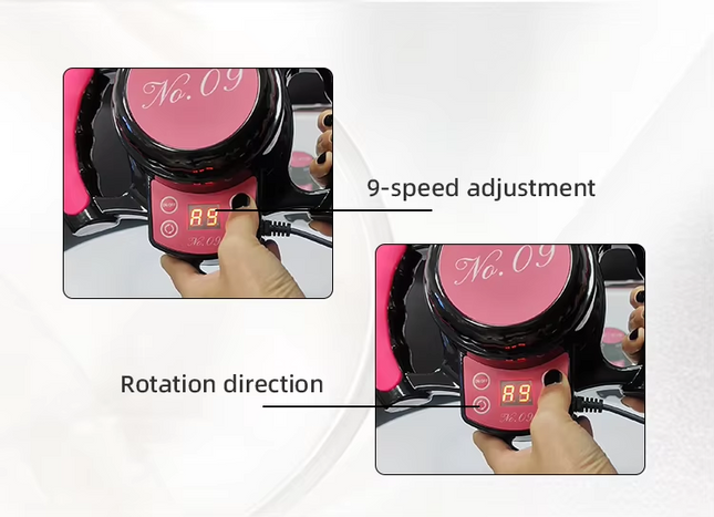 Handheld 360° Rotating Body Massager with Ultrasonic Technology for Muscle Relaxation
