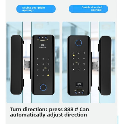 Smart Fingerprint Door Lock with Scramble PIN Code, Type-C Emergency Power Support