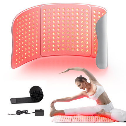 Near Infrared Red Light Relaxation Wrap Pad 264 LED Full Body Flexible Belt