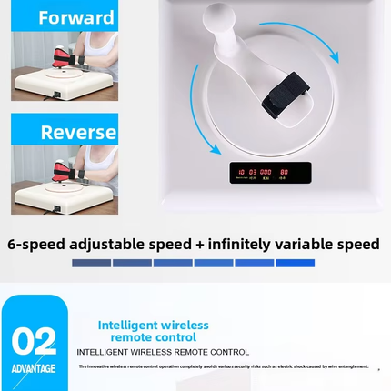 Upper Limb Rehab Training Equipment 6 Speed Adjustable with LED Display