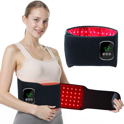 Cordless Infrared & Red LED Relaxation Wrap for Back, Waist and Joint Support