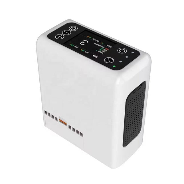 Compact Rechargeable Portable Oxygen Concentrator – Pulse Flow, Low Noise, Travel-Friendly