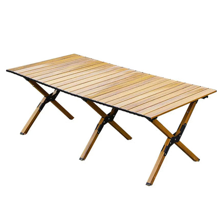 Lightweight Foldable Outdoor Table with Adjustable Height for Camping, Picnic & Travel