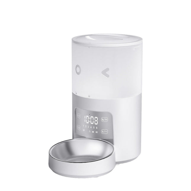 Automatic Pet Feeder with 4L Food Tank, Voice Recording & Slow Feed Function for Dogs and Cats