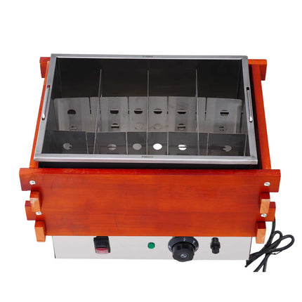 Commercial Electric Oden Cooker 12 Compartment Food Warmer with 304 Stainless Steel Tank