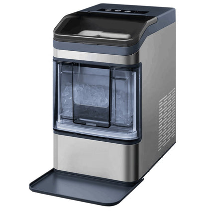 Desktop Gold Nugget Ice Maker with Auto-Cleaning and Portable Design