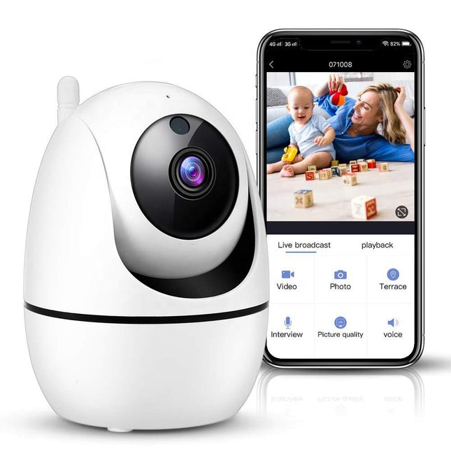Portable 5" Baby Video Monitor with 720P Camera, Two-Way Audio & Night Vision