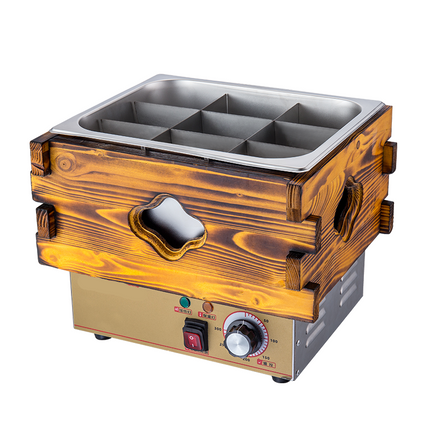 Countertop Oden Cooker 220V Electric Food Heating Pot for Street Food and Snacks