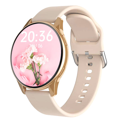 Rechargeable AMOLED Smart Watch 1.32 Inch Display IP68 Waterproof with Fitness Tracking