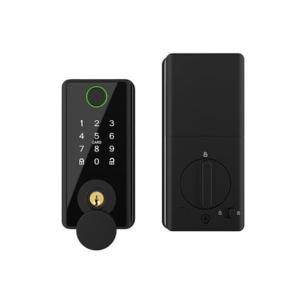 Bluetooth Smart Door Lock for Wooden Doors with Fingerprint, Card and App Control