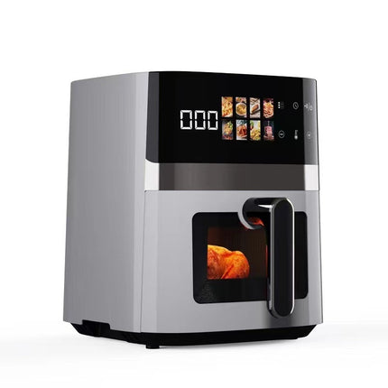 5.5L Smart Digital Air Fryer with Touch Control and Non Stick Basket for Home Use