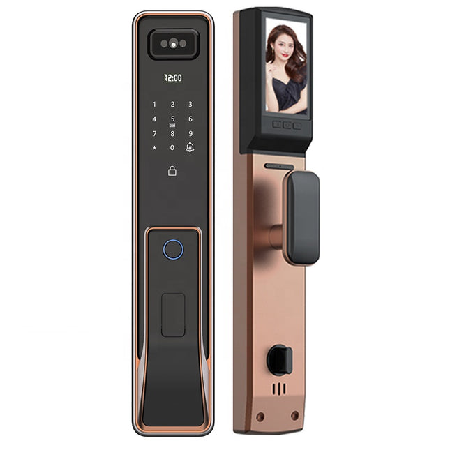 Smart Electronic Door Lock with Facial Recognition, Remote Access and Built-in Camera
