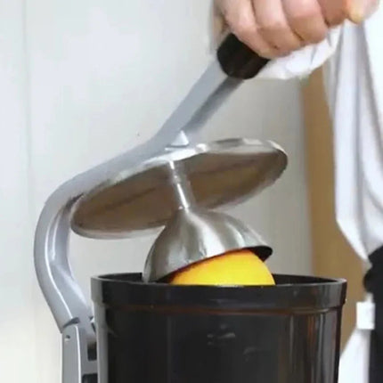 Easy Orange Juicer 250W Electric Citrus Press with Lid for Fresh Juice