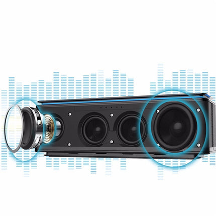 Cordless 12W Bluetooth Speaker with Mobile Charging & 15-Hour Battery Life